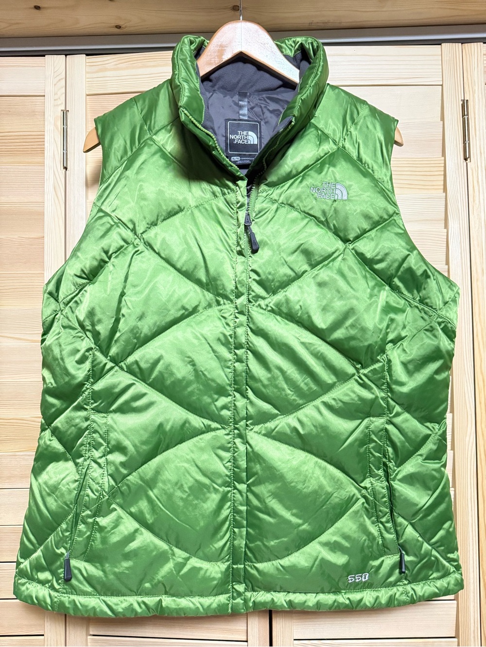 The North Face Women's Bright Green Insulated Vest